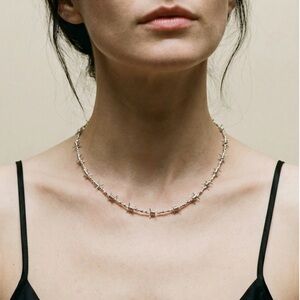 The Barb Wire Choker Danielle Guizio X The M Jewelers - SILVER